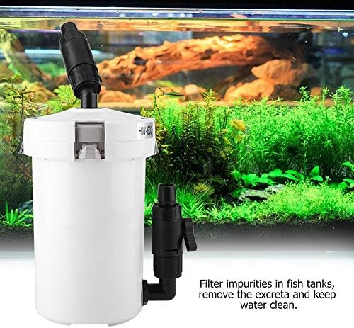 Acvariu rezervor de pește filtru canistră externă cu pompă masă filtre Mute găleată HW-602 HW-603 HW-602B HW-603B