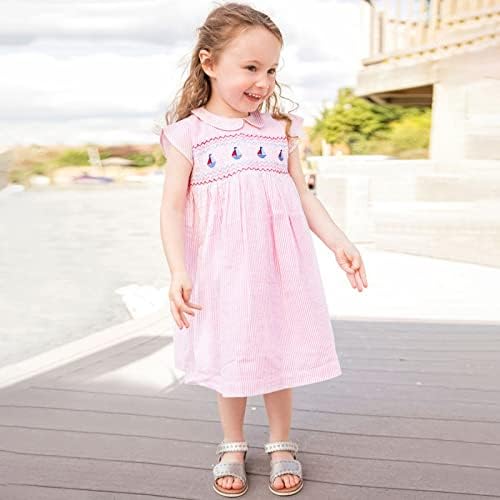 Fete 'Fusta vara Europene și americane printesa rochie rever fată drăguță' s Rochie cu 4 ani fata cadou de Ziua