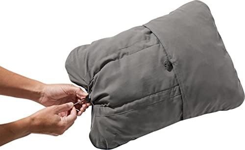 Pernă de camping și rucsac compresibilă de la Therm-A-REST, obișnuită-14 x 18 inch, imprimeu de undă topo Sage