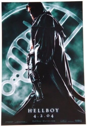 Hellboy Ron Perlman ca Hellboy Promo Poster 11 x 17 inci