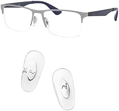 Oak & Ban Înlocuire plăcuțe de nas pentru nas pentru RB6335 pentru ochelari de reparație a paharelor, pânză de lentilă bonus