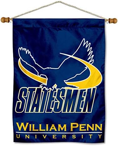 William Penn University House Flag and Wood Banner Set