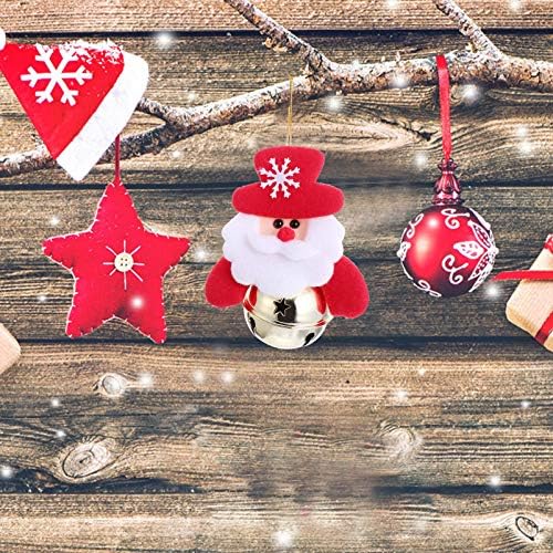 TOYVIAN 4PCS Șemineu Ornament de podoabă favorizează elemente de pandantive de Crăciun, oferte de petrecere a copacului de