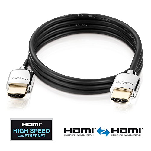 Purelink Prospeed 1500 Seria 2M Super subțire Cablu HDMI cu tehnologie Totalwire, 34 AWG, gri