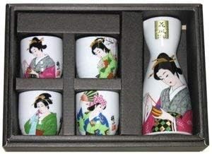 Set de geisha de porțelan