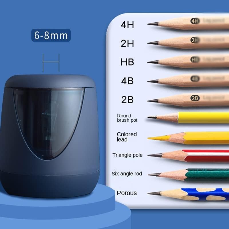 Wenlii Electric USB Reîncărcabil Creion Creion Creion Creion Creioane Colorate Oficiul Școlii Stationare