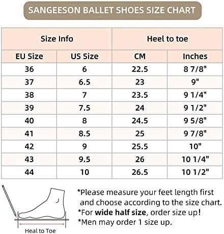 Pantofi de balet pentru femei Dance Stretch Canvas Performa Dance Slippers Split pentru fete/adult