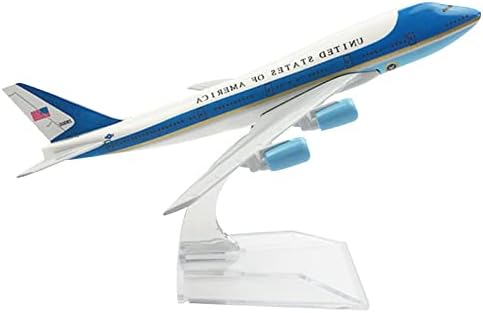 Modoauer Alloy Air Force One 747 Avion Model Aircraft Model 1: 400 Model Simulare Fighter Science Expoziție Colecție de model