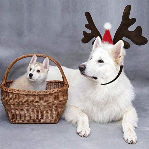 1pc de Crăciun antlers pentru câine pisici decorative decorațiuni de Crăciun decorațiuni de Crăciun