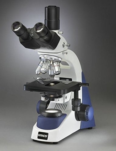 Microscop unico G383-PH-40, Binocular, ocular 10X, Achromat, condensator NA 1.25, diafragmă, etapă Mecanică, iluminare LED,