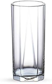 Set de sticlă, 380ml, Set de 6, Transparent
