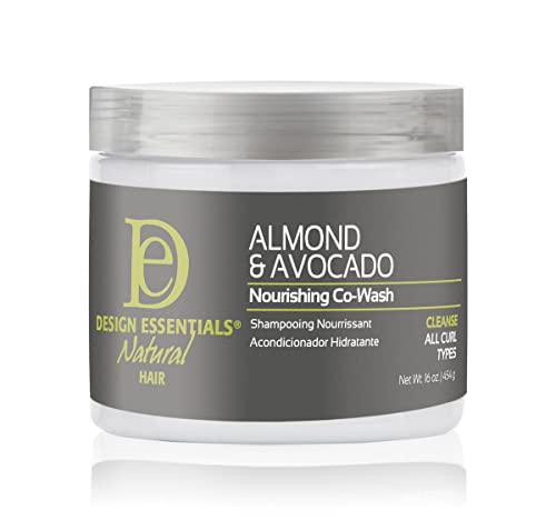 Design Essentials natural Almond & amp; Avocado Nourishing Co-wash, alb, 1 lb