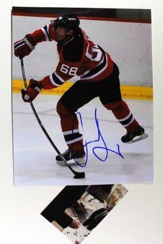 Jaromir Jagr semnat autografat 11x14 Foto w/ Proof Photo - New York Rangers
