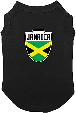 Jamaica-Tricou De Câine Crest De Fotbal De Țară