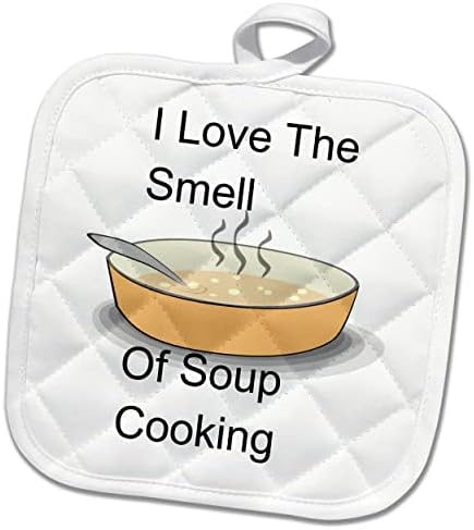 Imaginea 3Drose a ciorbei fierbinți cu cuvinte adoră mirosul de gătit cu supă - posholders