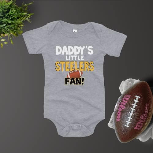 Nanycrafts Bătru al lui Bătru al Fanului Fanului Steelers, Fan Baby Steelers