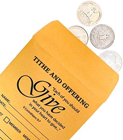 Plic de monede, zeciuială și plicuri de ofrandă pentru Biserică
