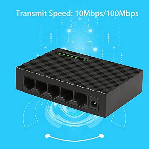 Conectori 1000Mbps Gigabit Mini Switch cu 5 porturi pentru comutator de rețea Ethernet Fast Ethernet Hub RJ45 Ethernet și Hub