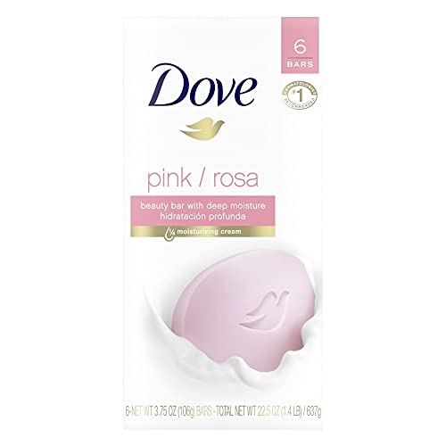 Dove Beauty Bar Roz - 4,7 Oz / 135 g x 12 Pachet12