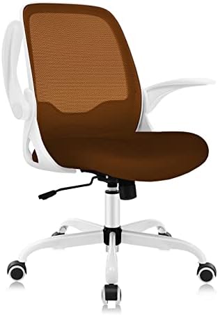 Scaun de birou KERDOM, scaun de birou Ergonomic, scaun de computer cu plasă respirabilă, scaun de sarcină pivotant confortabil
