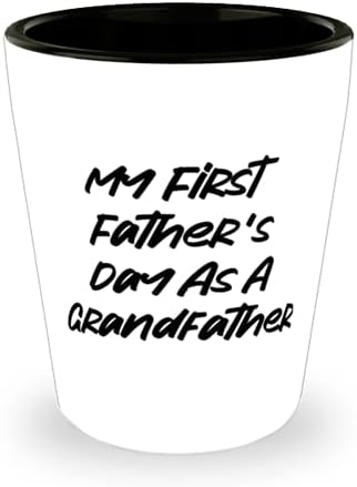 Bunicul distractiv, prima mea zi a Tatălui ca bunic, pahar unic pentru Laba mare de la nepot
