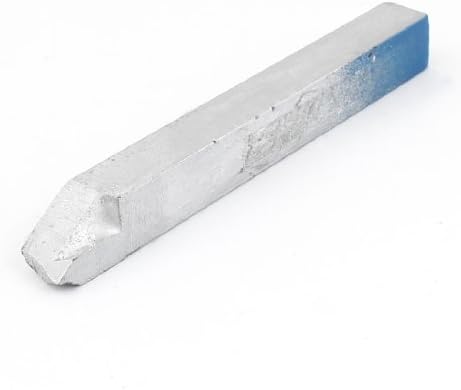 Qtqgoitem 12mmx12mm suport extern pentru scule de strunjire ton argintiu pentru tăierea oțelului inoxidabil