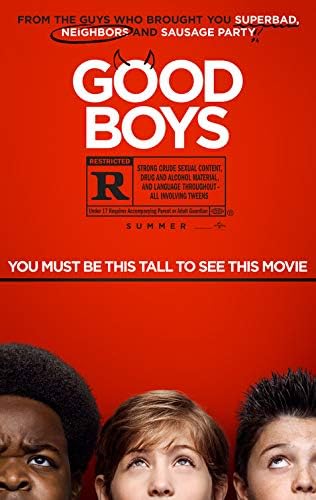 Good Boys - 27 x40 D/S Film Poster Poster One Foaie 2019 Jacob Tremblay