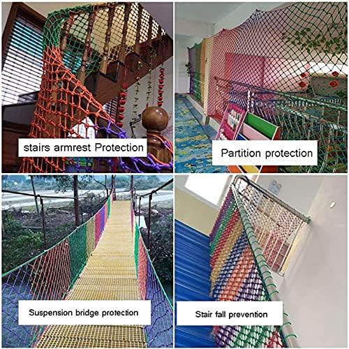 AWSAD pentru copii Netting de siguranță - Cargo Nylon net gard decorativ gard net gard gard anti -cădere pentru scaunele de