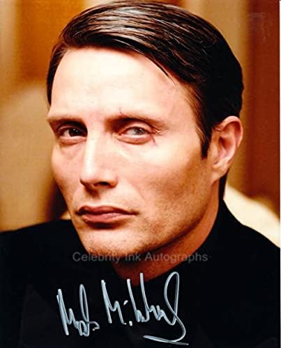 Mads Mikkelsen ca Le Chiffre - James Bond: Casino Royale 8 x10 Autograf autentic