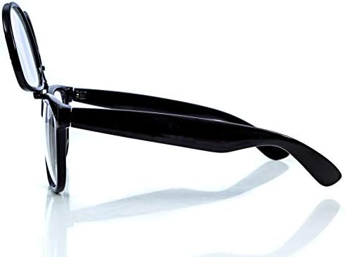 Premium clar ochelari cu difracție Flip lentile-Ideal pentru festivaluri, lumini, Raves, etc.