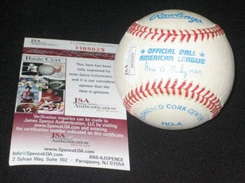 Ed Finney Giants a semnat autografat autentic Liga Negro OAL Baseball JSA - baseball -uri autografate