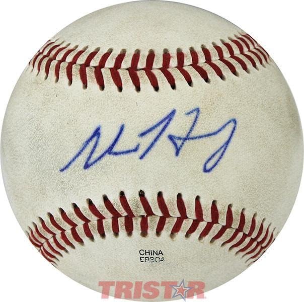 Adam Haseley a autografat liga minoră Practică de baseball - baseball -uri autografate