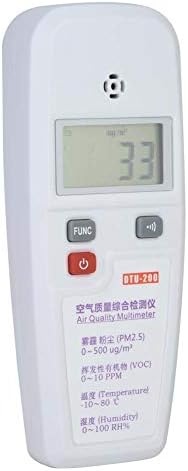 EVTSCAN DTU-200 Digital de calitate a aerului Detector de gaze ceață praf PM2. 5 Cov temperatura umiditate multimetru