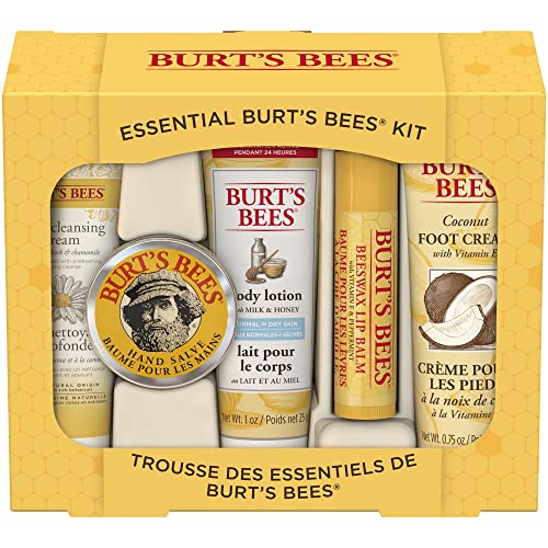 Cadouri de Ziua Mamei Burt ' s Bees Mothers pentru mama, 5 produse de îngrijire corporală, set de elemente esențiale de zi