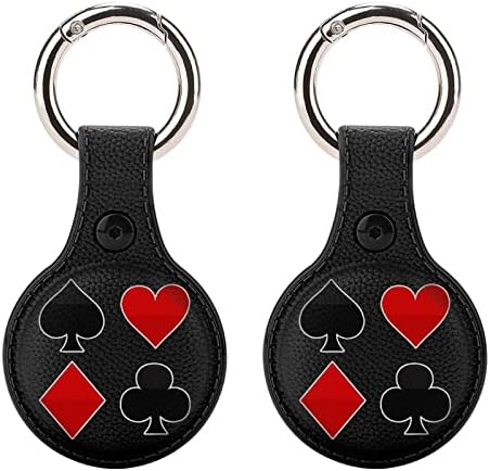 Poker husă de protecție pentru suport securizat AirTags cu accesorii pentru Brelocuri