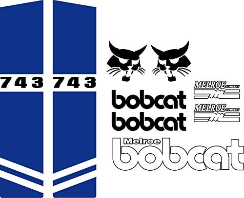 743 stil c decal autocolant kit se potrivește Bobcat