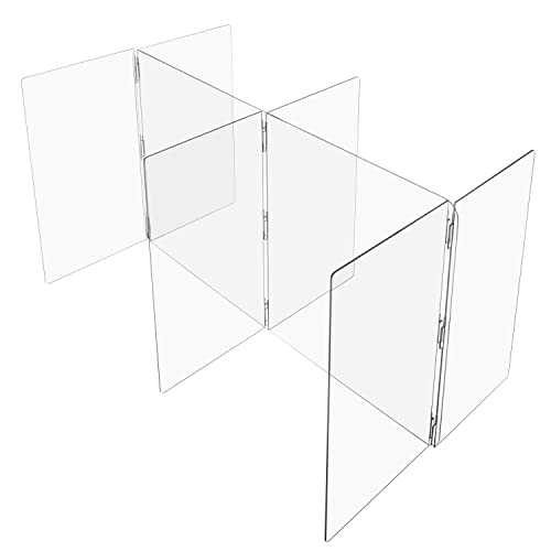 USA sealing BULK-CPD-125 separator compartiment din Plastic transparent-1/4 t x 36 H - pentru 60 x 96 tabel-48 W x 30 compartimente