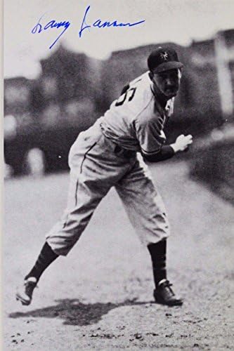 Larry Jansen autograf 1947-54 New York Giants semnat carte poștală 16i-MLB tăiat semnături