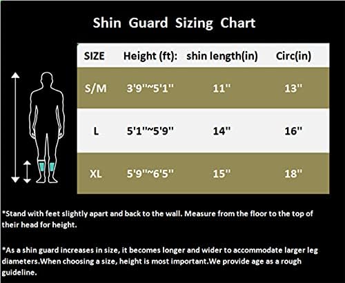 RAWXY Fotbal Fotbal Shin Guard cu protecție la gleznă Excepțională Flexibilă ușoară moale - pentru fetele pentru băieți pentru tineret pentru tineri adulți