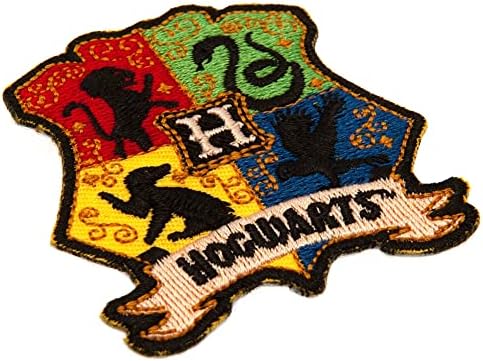 Harry Potter Hogwarts Crest Fier pe plasture