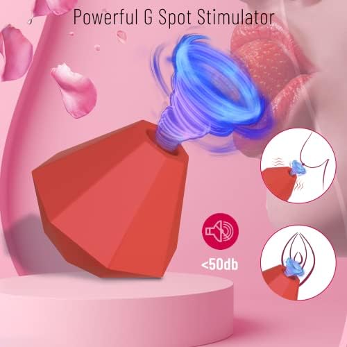 Vibrator pentru jucării sexuale pentru adulți - 5 moduri feminine G Spot Clitoral Nipper Stimulator de lins anal - cuplu sex