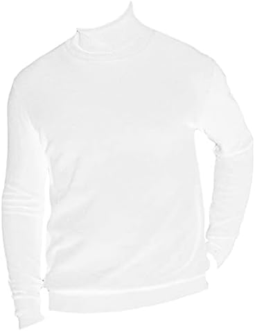 Pulovere pentru bărbați de grâu pentru bărbați se potrivesc cu biciul termic de bază tricotat tricotat tricouri cu mânecă lungă