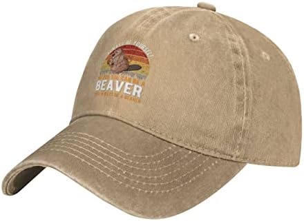 Pălăria amuzantă Beavers Fii întotdeauna tu însuți, dacă nu poți fi o pălărie de castori pentru șapcă reglabilă pentru bărbați