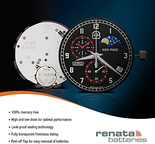 Baterii Renata 395 SR927SW-baterie de ceas cu oxid de argint de 1,55 V 395
