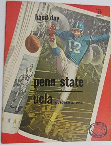 1965 Penn State Nittany Lions vs. Programul de fotbal UCLA 137034 - Programe de colegiu