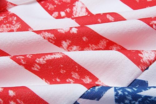 4 iulie femei american Pavilion imprimare Kimono acoperi Topuri camasa patriotice Cardigan
