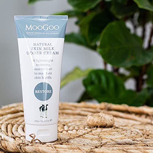 MooGoo Natural Skin Milk Udder Cream - hidratare blândă pentru piele sensibilă, uscată, mâncărime, fără cruzime pentru bărbați