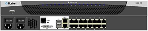 Raritan 16-Port Serial consola Server cu Dual-Power AC, DSX2-16 (cu Dual-Power ac dual gigabit LAN. Serial, USB și KVM loca