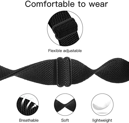 Banda de Nylon elastică reglabilă din nylon, compatibilă cu Fitbit Charge 5, țesătură elastică din Nylon moale, sport, brățară