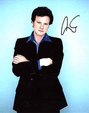 Colin Firth 8x10 Foto de celebritate Semnat în persoană